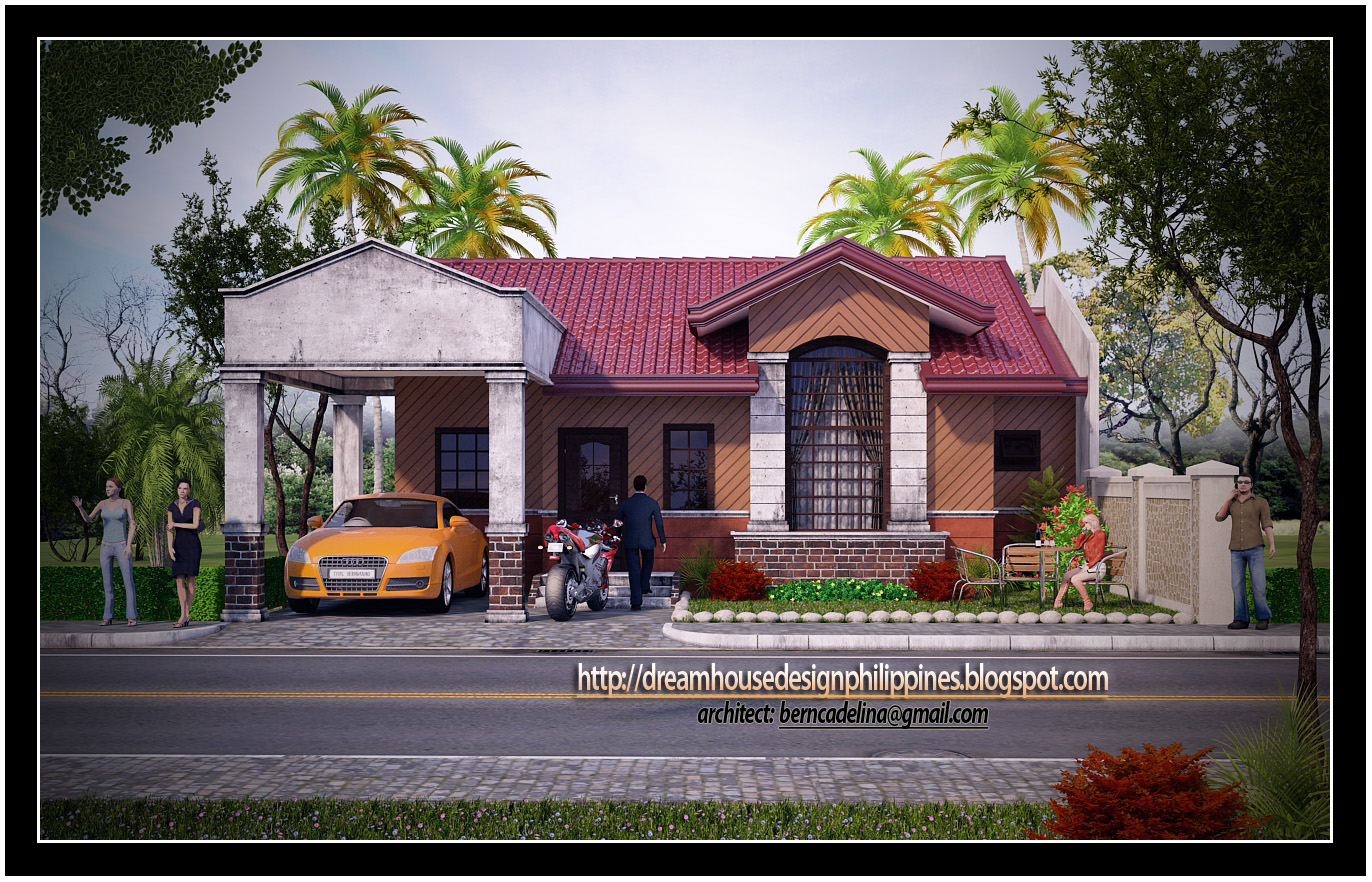 Dream House Design Philippines: Bungalow house.