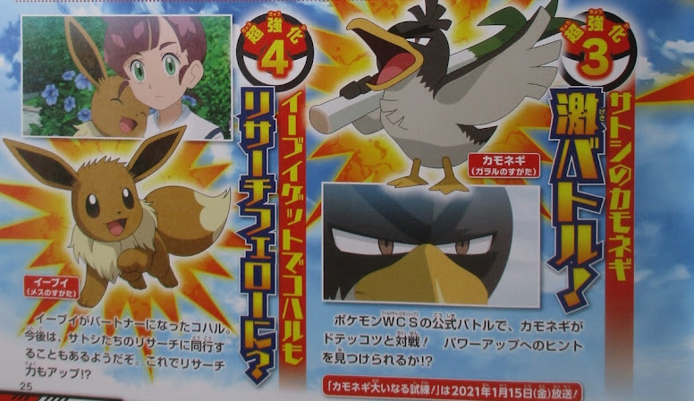 Farfetch'd de Galar do Ash no Anime