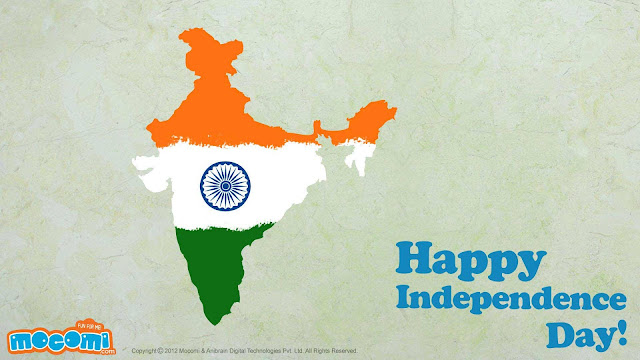 Happy Independence Day - India Map - India Flag - Tamil Messenger