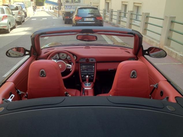 Porsche 911 turbo interior