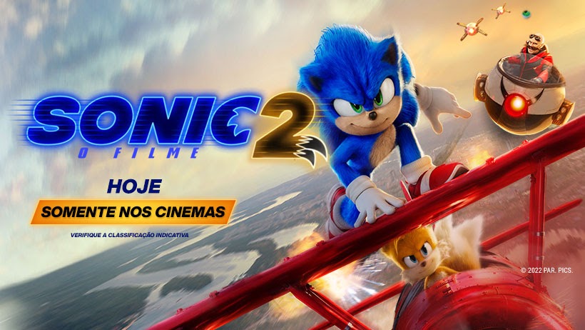 Sonic 2  personagens são destaque em novos pôsteres oficiais do filme