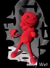 red devil amigurumi