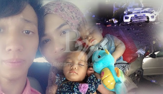 SANGAT MENYEDIHKAN : "Jumpa Di Syurga Insan-insan Kesayangan Mama.." SUAMI DAN 2 ANAK MAUT PUKUL 1.15 PAGI (10 GAMBAR)