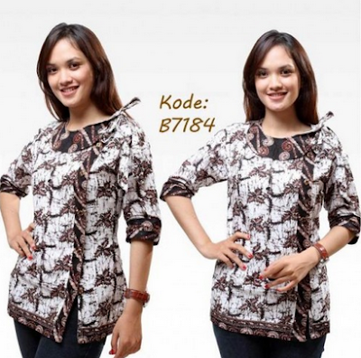 Trend model atasan batik untuk remaja putri