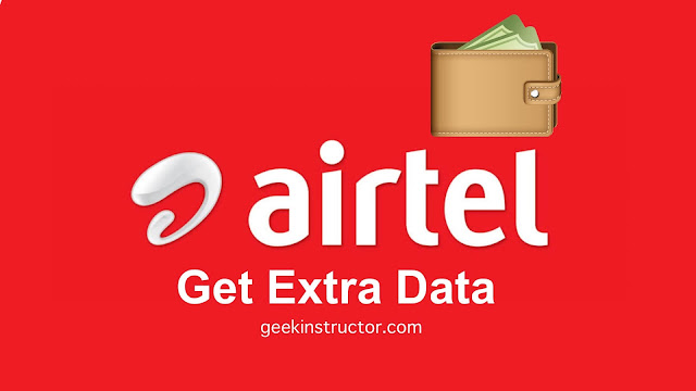 Add free extra data booster on Airtel Get extra data on Airtel after daily limit