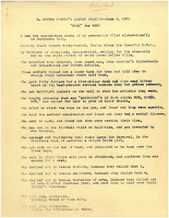 First page of the transcript.