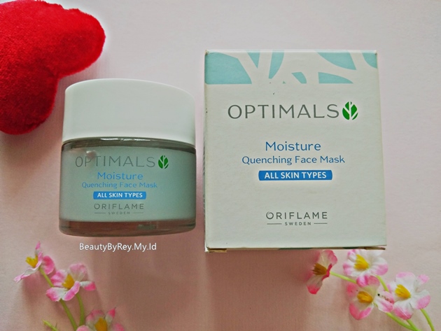 harga optimals moisture quenching face mask
