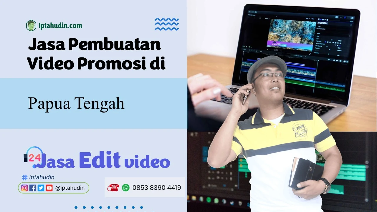 Jasa Video Promosi di Papua Tengah Profesional