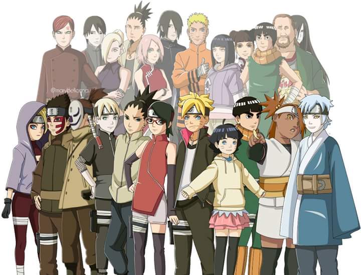 Can the Characters in Boruto match those in Naruto?