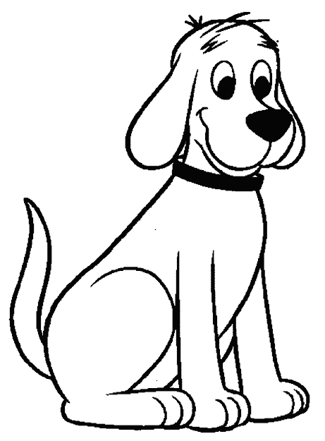 Clifford The Big Red Dog Coloring Pages
