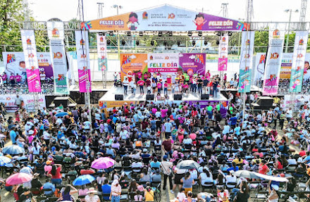 Celebran en Chetumal el festival “Por los derechos humanos de las niñas, niños y adolescentes” 