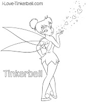 Tinkerbell Coloring Sheets on Tinkerbell Coloring Pages  Printable Coloring Pages Of Tinkerbell