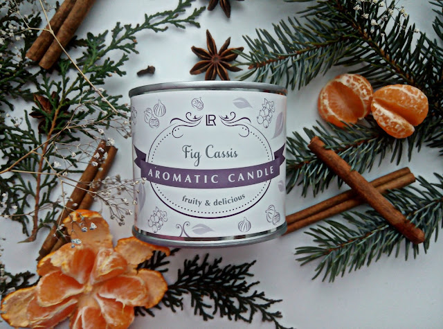 LR Health&Beauty Aromatic Candle Парфюмированная свеча "Инжир - Красная смородина"