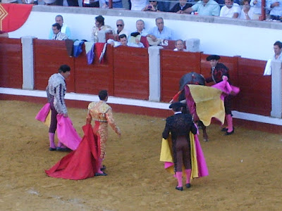 24/09/10 Feria Pozoblanco​: Ferrera en la plaza de toros de Pozoblanco durante una faena. Foto: Pozoblanco News, las noticias y la actualidad de Pozoblanco (Córdoba)* www.pozoblanconews.blogspot.com