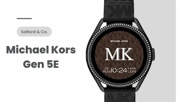 Michael Kors Gen 5E Women's Smartwatch front view
