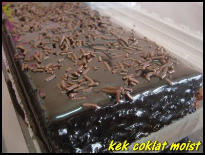 TEMPAHAN KEK COKLAT MOIST KASEH  Muffin Kaseh Azean