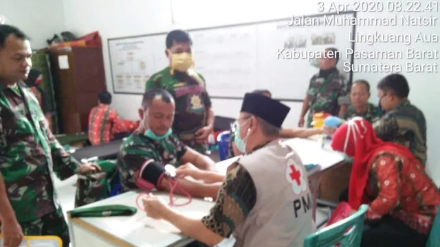 Kodim 0305 Pasaman Gelar Donor Darah.