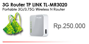 TL-MR3020 Modem Portable 3G/3.75G Wireless N Router 