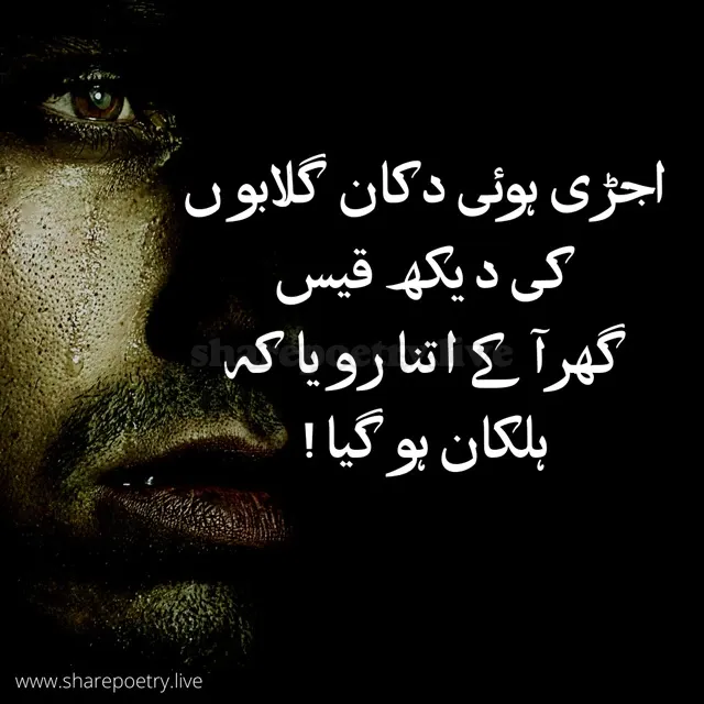 The Best Sad Poetry in Urdu 2 Lines About Life and Love