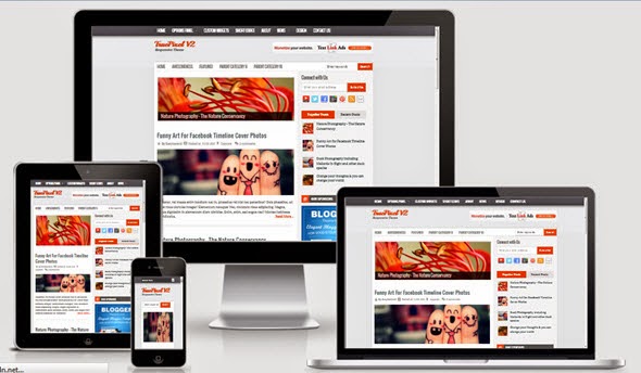 TruePixel Responsive Blogger Template