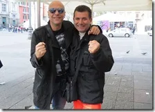 Alfredo Di Domenico con Gianni Simioli