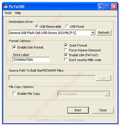 Cara Install Windows XP dengan Flashdisk