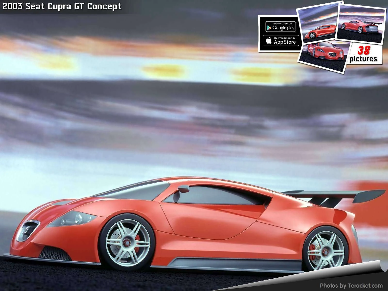 Hình ảnh xe ô tô Seat Cupra GT Concept 2003 & nội ngoại thất