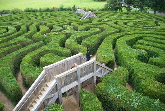  Longleat Hedge, Labirin Alam Terpanjang di Dunia