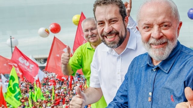 Lula pede votos para Boulos em evento pago pela Petrobras 