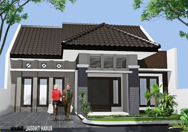 20 Contoh Desain Fasad Rumah Minimalis Modern