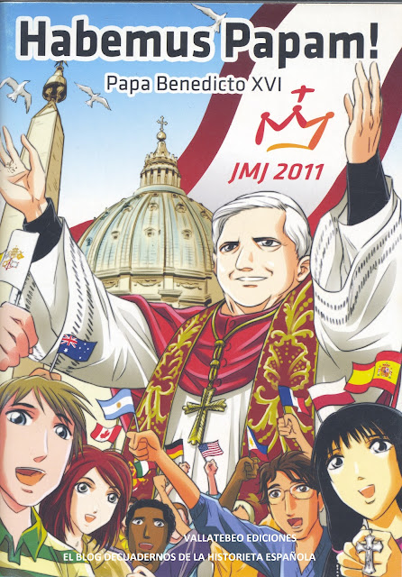 Papa Benedicto XVI. Manga Hero, 2011