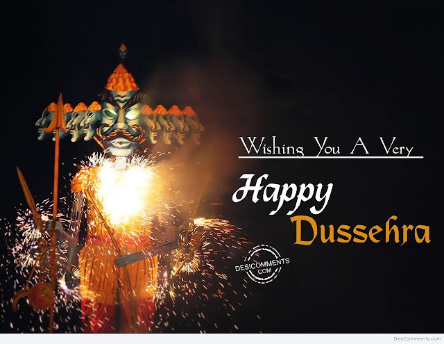 Happy Dussehra 2017 Wishes SMS Messages in English 