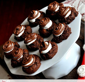 Double Chocolate Marshmallow Cookies