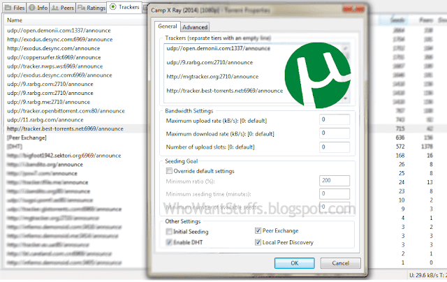 How To Boost uTorrent Download Speed Using Trackers List