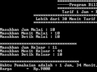 Program Billing Bahasa C