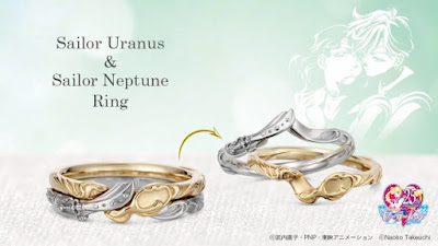 Nuevos accesorios inspirados en Sailor Neptune y Sailor Uranus de Sailor Moon