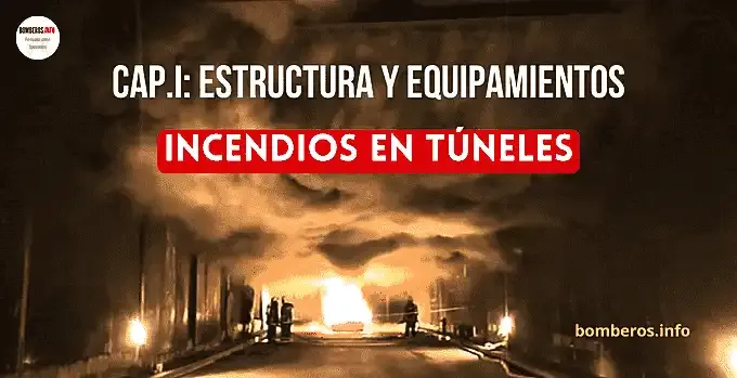 Curso online para bomberos, operaciones en incendios de túneles
