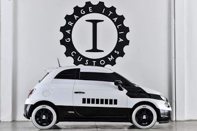 Fiat 500E Stormtrooper ala Star Wars