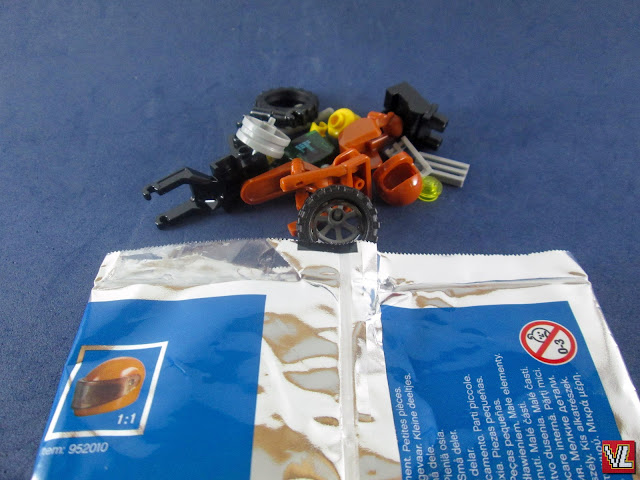 Set LEGO City Magazine Gift 952010 Motorbike (Motociclista)