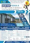 Gebyar Fisika X Olimpiade Fisika SMA/MA Se-Indonesia