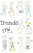 ¿Por qué hice dibujos? Para hacer algo diferente, espero que les gusten) (trends fw )