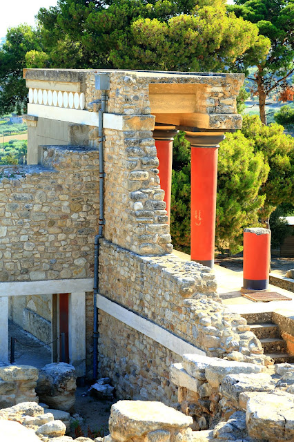 the Palace of Knossos