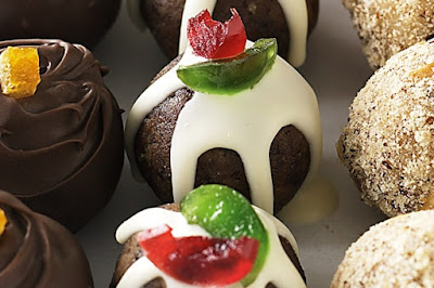 Christmas pudding truffles recipe