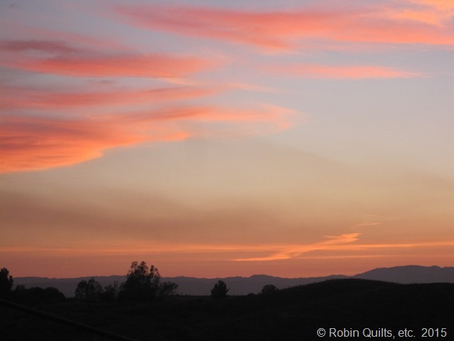 Sunset in Temecula