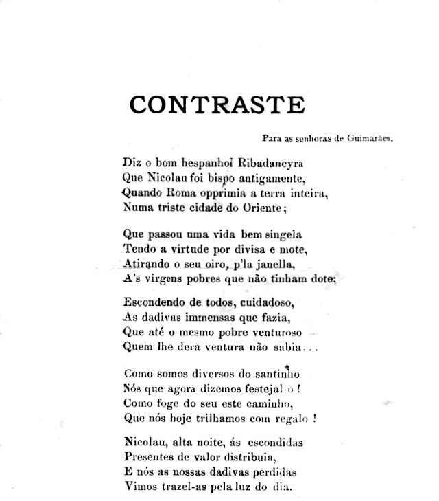 Contraste, poema do nicolino João de Meira