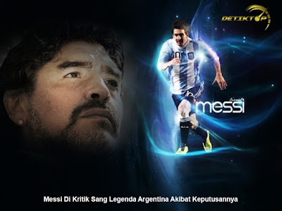 Messi Di Kritik Sang Legenda Argentina Akibat Keputusannya
