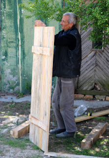 Sally making another door