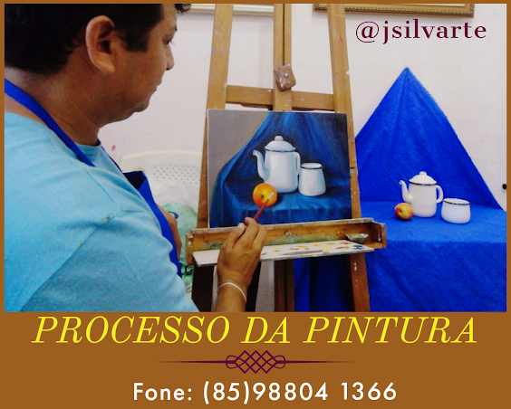 Aprenda com o olhar preciso, o processo de construção da arte.