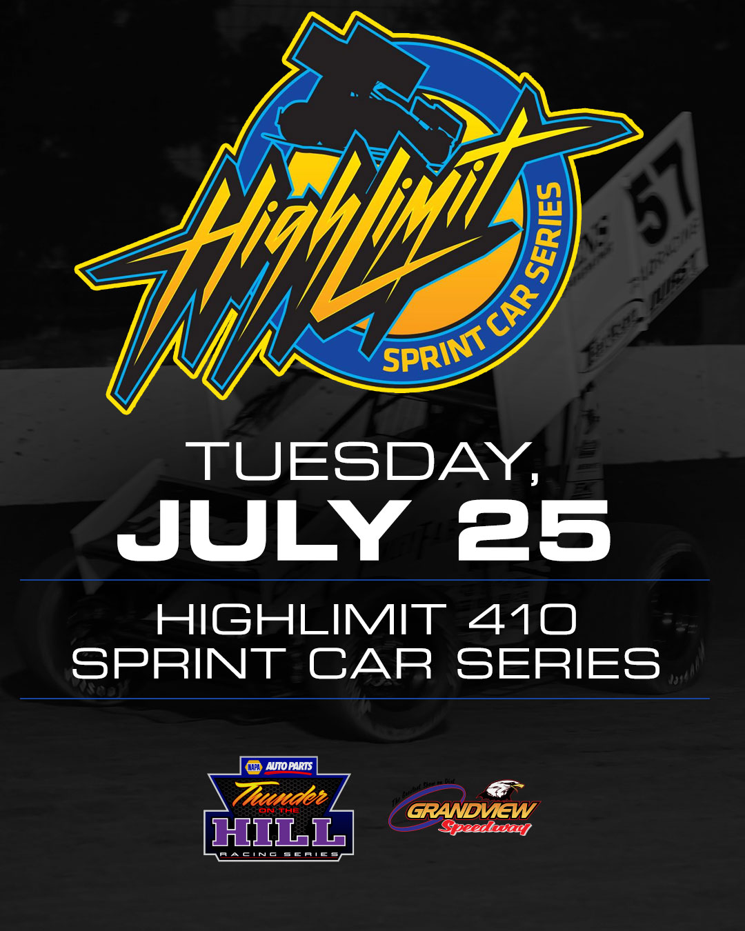 COWPATTY NATION GRANDVIEW SPEEDWAY THUNDER ON THE HILL ADDS "HIGH