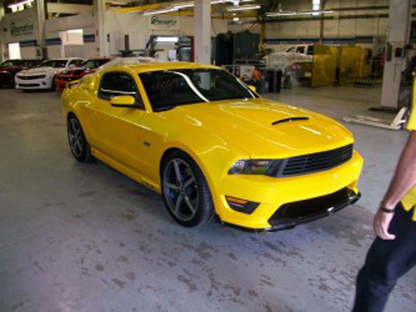 2011 Saleen S302 and 2010 Saleen S281 photo on SEMA show 2010